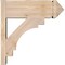 Ekena Millwork Merced Smooth Arts and Crafts Outlooker, Douglas Fir, 7 1/2"W x 20"D x 20"H OUT08X20X20MRC03SDF - alternate 4